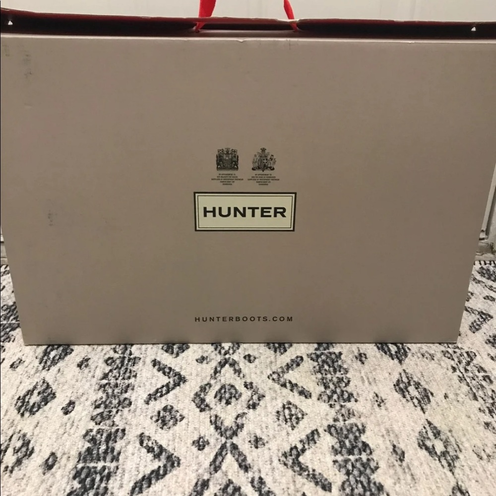 Hunter tall Black rain boots